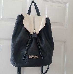 Kenneth Cole Black and White Backpack